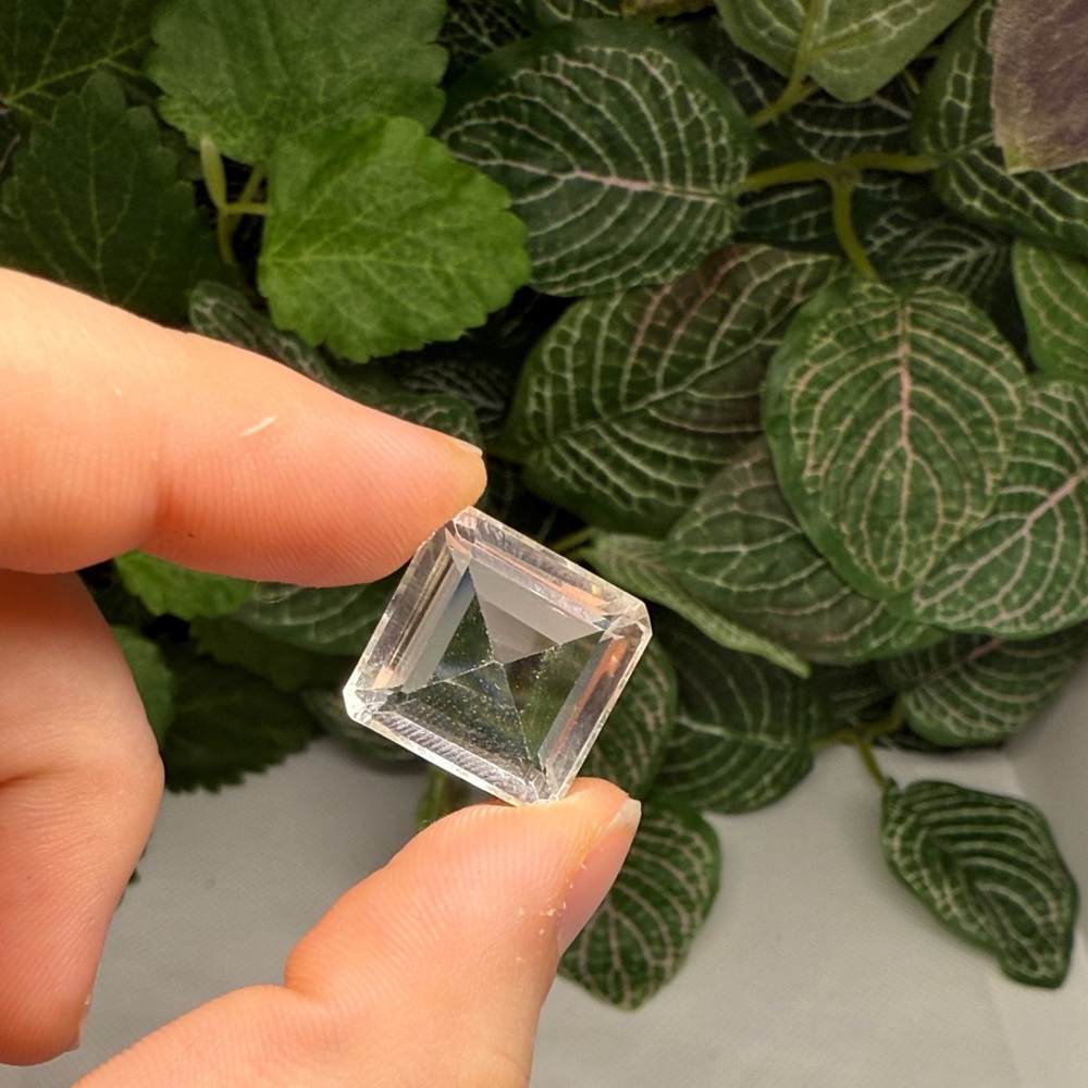 Clear Quartz Large Cushion